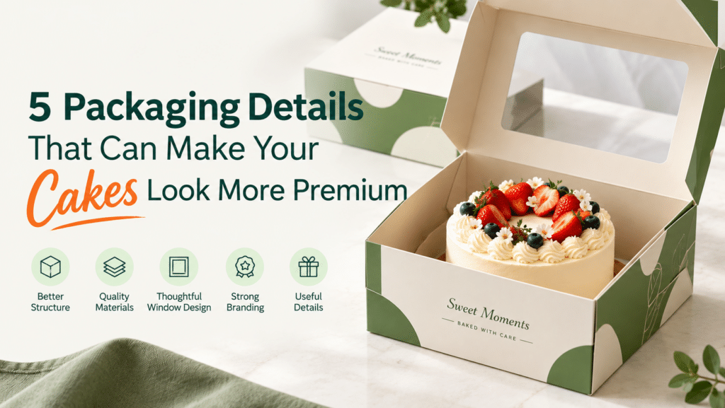 Premium Cake Packaging Details